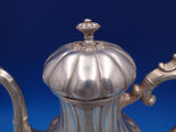 Norwegian .830 Silver Coffee Set 3pc Coffee Sugar Creamer #854 (#8065) Lovely!