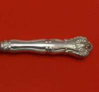 New Queens By Durgin Sterling Silver Regular Knife Blunt Silverplate 8 3/4"