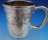 Tiffany and Co Sterling Silver Baby Cup #17285/545 "Walter" with Cupids (#8105)