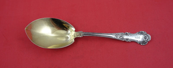 Cambridge by Gorham Sterling Silver Pudding Spoon GW mono in bowl 7 3/4"