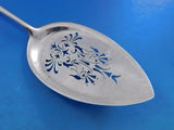 Gorham Sterling Banana Server pierced brite-cut Aesthetic Applied Beetle 9 1/2"