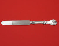 Strawberry by Durgin Coin Silver Tea Knife Flat Handle All Sterling 7 1/2"