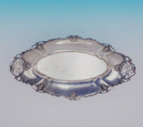 Gorham Sterling Silver Bread Tray with Pierced Design and Roses #A2568 (#3535)