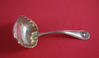Bead by Whiting Sterling Silver Gravy Ladle with Pie Crust Edge 6" Antique