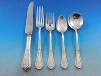 La Salle by Dominick and Haff Sterling Silver Flatware Set 43 pcs M monogram