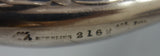 Heraldic by Whiting Sterling Silver Hand Mirror #2162 10 1/4" x 5 1/2" (#2866)