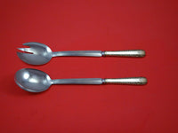 Candlelight by Towle Sterling Silver Salad Serving Set Modern Custom 10 1/2"