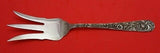 Repousse by Kirk Sterling Silver Beef Fork 3-Tine Splayed 7 1/2" Original