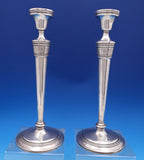 Wedgwood by International Sterling Silver Candlestick Pair #N23 12" (#8275)