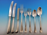 Queen Anne by Cooper Bros England Sterling Silver Flatware Service Set 48 pieces