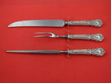 Charles II by Lunt Sterling Silver Roast Carving Set 3pc HH w/Stainless Heirloom