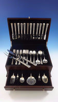 Greenbrier by Gorham Sterling Silver Flatware Set For 12 Service 68 Pieces