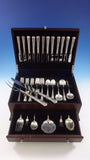 Greenbrier by Gorham Sterling Silver Flatware Set For 12 Service 68 Pieces