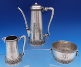 Tiffany and Co Sterling Silver Chocolate Set 3-piece 5230/5916 Olympian (#8410)