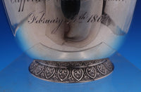 Wood and Hughes Sterling Silver Caviar Bowl Gold Washed 3 1/4" x 4 1/2" (#7798)