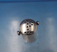 Mexican Sterling Silver Salt and Pepper Shaker Set 2pc Pierced #TO-59 (#6858-2)