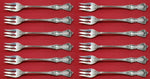 Marlborough by Reed and Barton Sterling Silver Cocktail Fork Set 12 pcs 5 1/2"