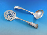 King by Kirk Stieff Sterling Silver Flatware Set Service 61 Pieces Shell Motif