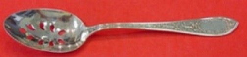 Adam by Whiting Sterling Silver Serving Spoon Pierced Original 8 3/8"