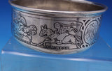 Wm Kerr Sterling Silver Porringer Children of the World Riding Animals (#7346)