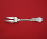 Antique Hammered by Shreve Sterling Silver Tea Fork Applied Monogram "W" 6 1/4"
