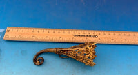 Gilt Bronze Tussie Mussie Acorns Clip Posey Posy Holder (#J1313)