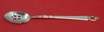 Danish Crown by Frigast Sterling Silver Olive Spoon Pierced Long 6 7/8" Custom