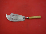 English Georgian Sterling Silver Fish Server London 1817 Pierced Engraved 11"