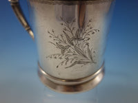 Whiting Sterling Silver Baby Child's Cup Mug Brite-Cut #190A