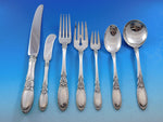 Old Mirror by Towle Sterling Silver Flatware Set for 12 Service 89 Pieces