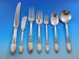 Old Mirror by Towle Sterling Silver Flatware Set for 12 Service 89 Pieces