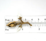 14k Yellow Gold Freshwater River Pearl Magnolia Branch Pin (#J5574)