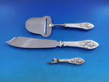 Fuchsia by Georg Jensen Klokke Sterling Flatware Set for 12 Dinner 170 Pieces