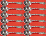 Sir Christopher by Wallace Sterling Silver Cream Soup Spoon Set 12 pieces 6"