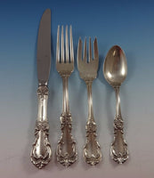 Burgundy by Reed & Barton Sterling Silver Flatware Set For 6 Service 24 Pieces