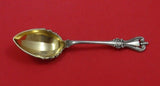 Old Colonial by Towle Sterling Silver Sugar Spoon Gold Washed 5 7/8"