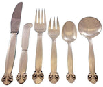 Bittersweet by Georg Jensen Sterling Silver Flatware Set 8 Dinner Service 49 Pcs