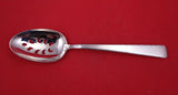 Old Lace by Towle Sterling Silver Pierced Serving Spoon 9-Hole original 8 3/8"
