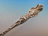 Irian by Wallace Sterling Silver Berry Spoon 9" Aphrodite Woman Figural Serving