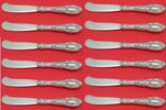 King Richard by Towle Sterling Silver Butter Spreaders HH AS 5 3/4" Set of 12