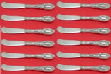 King Richard by Towle Sterling Silver Butter Spreaders HH AS 5 3/4" Set of 12