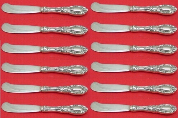 King Richard by Towle Sterling Silver Butter Spreaders HH AS 5 3/4" Set of 12