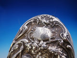 Lovers by Foster & Bailey Sterling Silver Hairbrush with Figural Scene (#4487)