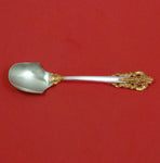 Grande Baroque Gold Accents by Wallace Sterling Silver Cheese Scoop Custom Made