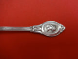 Medallion Coin by E. Jaccard & Co. Salt Spoon Master w/Scalloped Bowl 3 7/8"