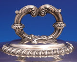 English Silver on Copper Vegetable Dish Covered 14" x 9 1/2" x 9" (#9268)