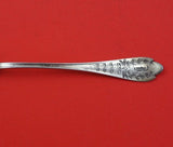 Springfield Engraved by Unger Sterling Silver Olive Spoon Pierced Original 6"