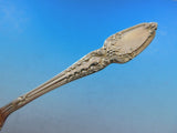 Broom Corn by Tiffany & Co. Sterling Silver Sugar Spoon Gold Washed Ruffled Edge