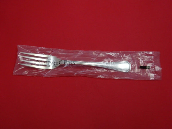 Ottagonale by Calegaro Italy Sterling Silver Serving Fork 10" New