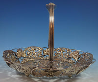Theodore Starr Sterling Silver Basket with Cherubs and Grapes #2302 (#1430)